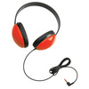 Califone Listening First™ Stereo Headphones, Red 2800RD
